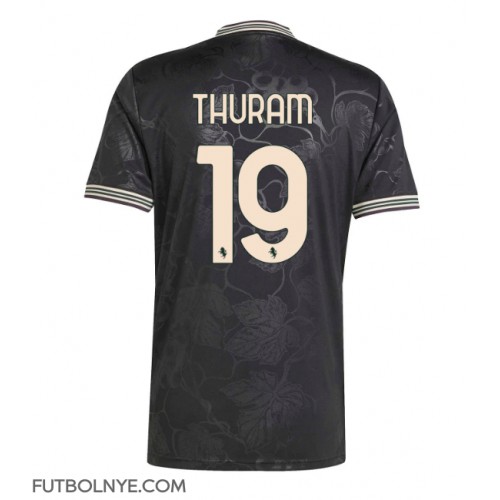 Camiseta Juventus Khephren Thuram #19 Tercera Equipación 2025-26 manga corta Camiseta Juventus Khephren Thuram #19 Tercera Equipación 2025-26 manga corta